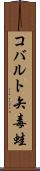 コバルト矢毒蛙 Scroll