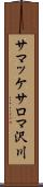 サマッケサロマ沢川 Scroll