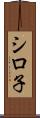 シロ子 Scroll