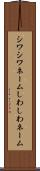 シワシワネーム Scroll