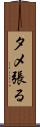 タメ張る Scroll