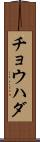 チョウハダ Scroll