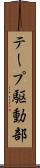 テープ駆動部 Scroll