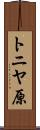 トニヤ原 Scroll