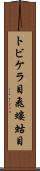 トビケラ目 Scroll