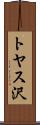 トヤス沢 Scroll