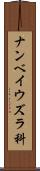 ナンベイウズラ科 Scroll