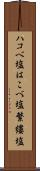 ハコベ塩 Scroll
