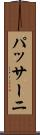 パッサーニ Scroll