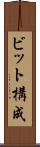 ビット構成 Scroll