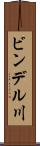 ビンデル川 Scroll