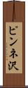 ピンネ沢 Scroll
