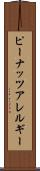 ピーナッツアレルギー Scroll