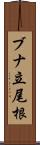 ブナ立尾根 Scroll