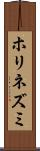 ホリネズミ Scroll
