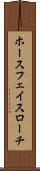ホースフェイスローチ Scroll