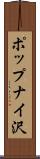ポップナイ沢 Scroll