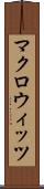 マクロウィッツ Scroll