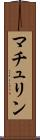 マチュリン Scroll