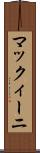 マックィーニ Scroll