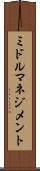 ミドルマネジメント Scroll