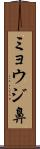 ミョウジ鼻 Scroll