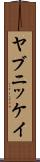 ヤブニッケイ Scroll