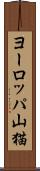 ヨーロッパ山猫 Scroll