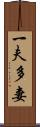 一夫多妻 Scroll