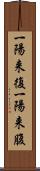 一陽来復 Scroll