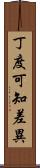 丁度可知差異 Scroll