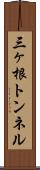 三ヶ根トンネル Scroll