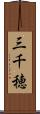 三千穂 Scroll