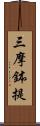 三摩鉢提 Scroll