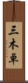 三木卓 Scroll