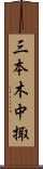 三本木中掫 Scroll