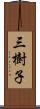 三樹子 Scroll