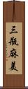 三瓶麻美 Scroll