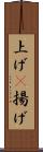 上げ(P) Scroll