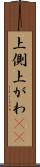 上側 Scroll