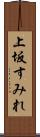 上坂すみれ Scroll