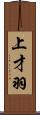上才羽 Scroll