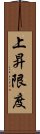 上昇限度 Scroll