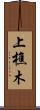 上樵木 Scroll