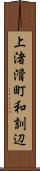 上渚滑町和訓辺 Scroll