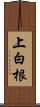 上白根 Scroll