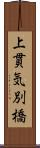 上貫気別橋 Scroll