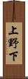 上野下 Scroll