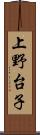 上野台子 Scroll