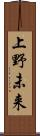 上野未来 Scroll